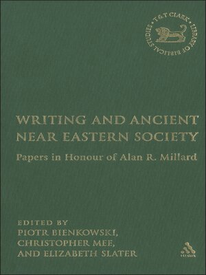 cover image of Writing and Ancient Near Eastern Society